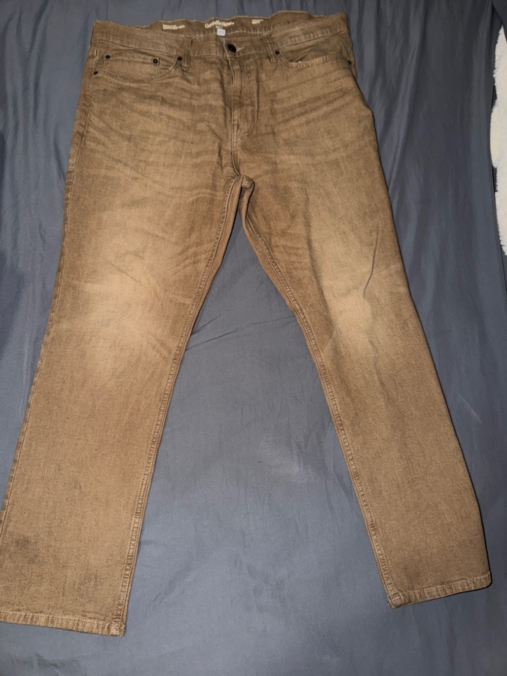 Goodfellow & Co Men’s Blue Washed Straight Jeans